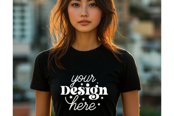 Bella Canvas 6004 Mockup 2 for Product Mockups and Graphics