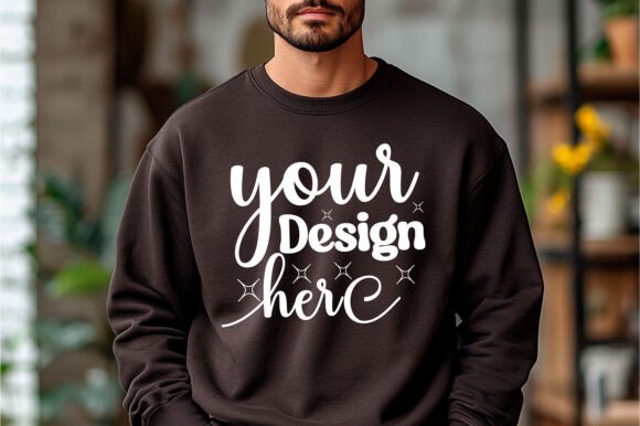 Gildan 18000 Christmas Men Mockup 56 - Graphics for Product Mockups