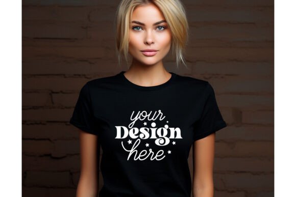 Gildan 5000 Tee Mockup 3 for Product Mockups and Graphics