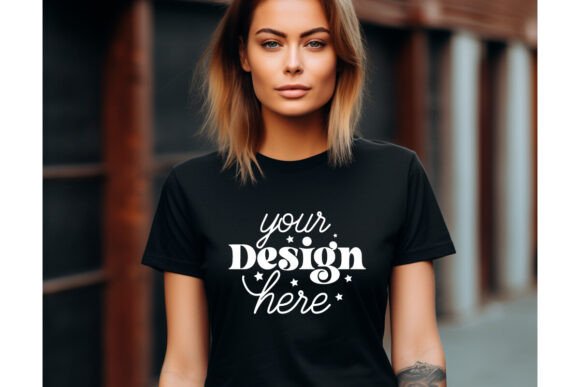 Gildan 5000 Tee Mockup 7 for Graphics and Product Mockups