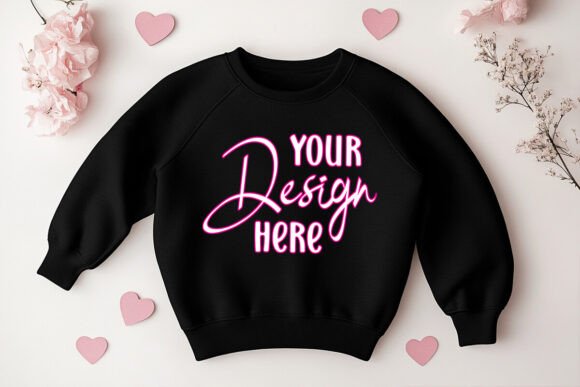 Kids Valentine's Day Mockup for Product Graphics