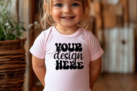 Rabbit Skins 4411 Baby Mockup 101 for Product Mockups and Graphics