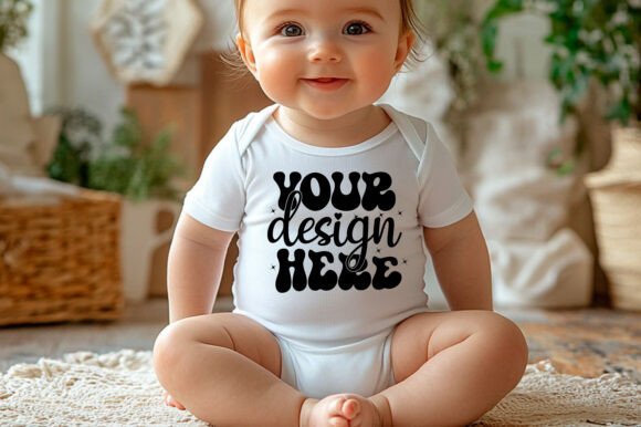 Rabbit Skins 4411 Baby Mockup 122 Graphics