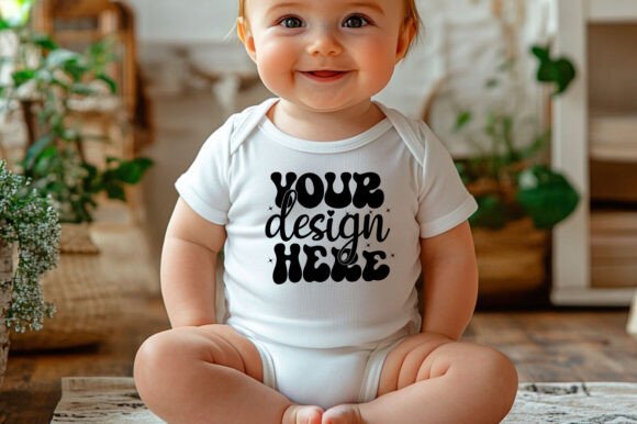 Rabbit Skins 4411 Baby Mockup 131 for Graphics and Product Mockups