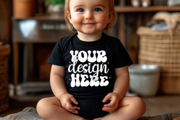 Rabbit Skins 4411 Baby Mockup 24 – A Graphic Product Mockup for Seasonal Content