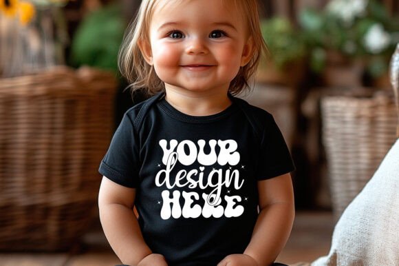 Rabbit Skins 4411 Baby Mockup 37 – A Graphic Product Mockup for Content Creators