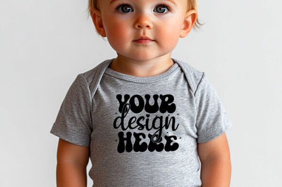 Rabbit Skins 4411 Baby Mockup 66 – A Graphic Design Asset for Product Mockups