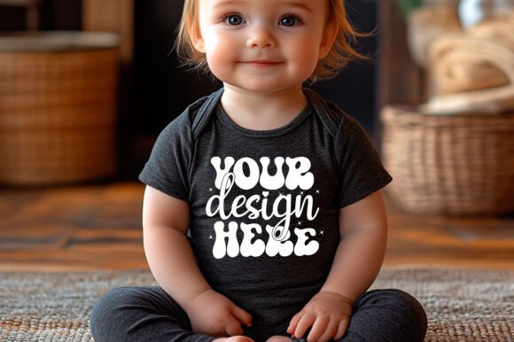 Rabbit Skins 4411 Baby Mockup 67 - A Playful Graphics Asset for Product Mockups