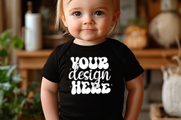 Rabbit Skins 4411 Baby Mockup 7 - A Versatile Graphic Design Asset