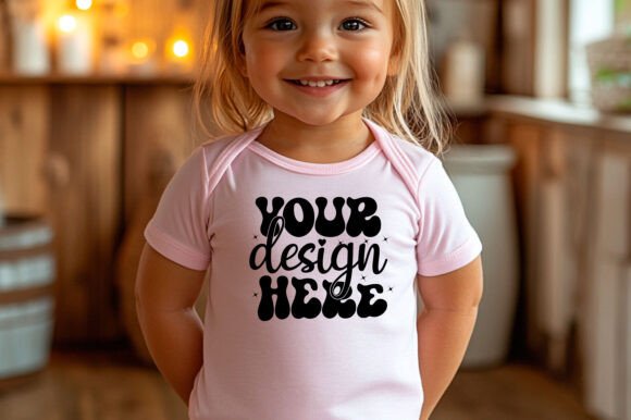 Rabbit Skins 4411 Baby Mockup 99 - A Playful Graphics Asset for Product Mockups
